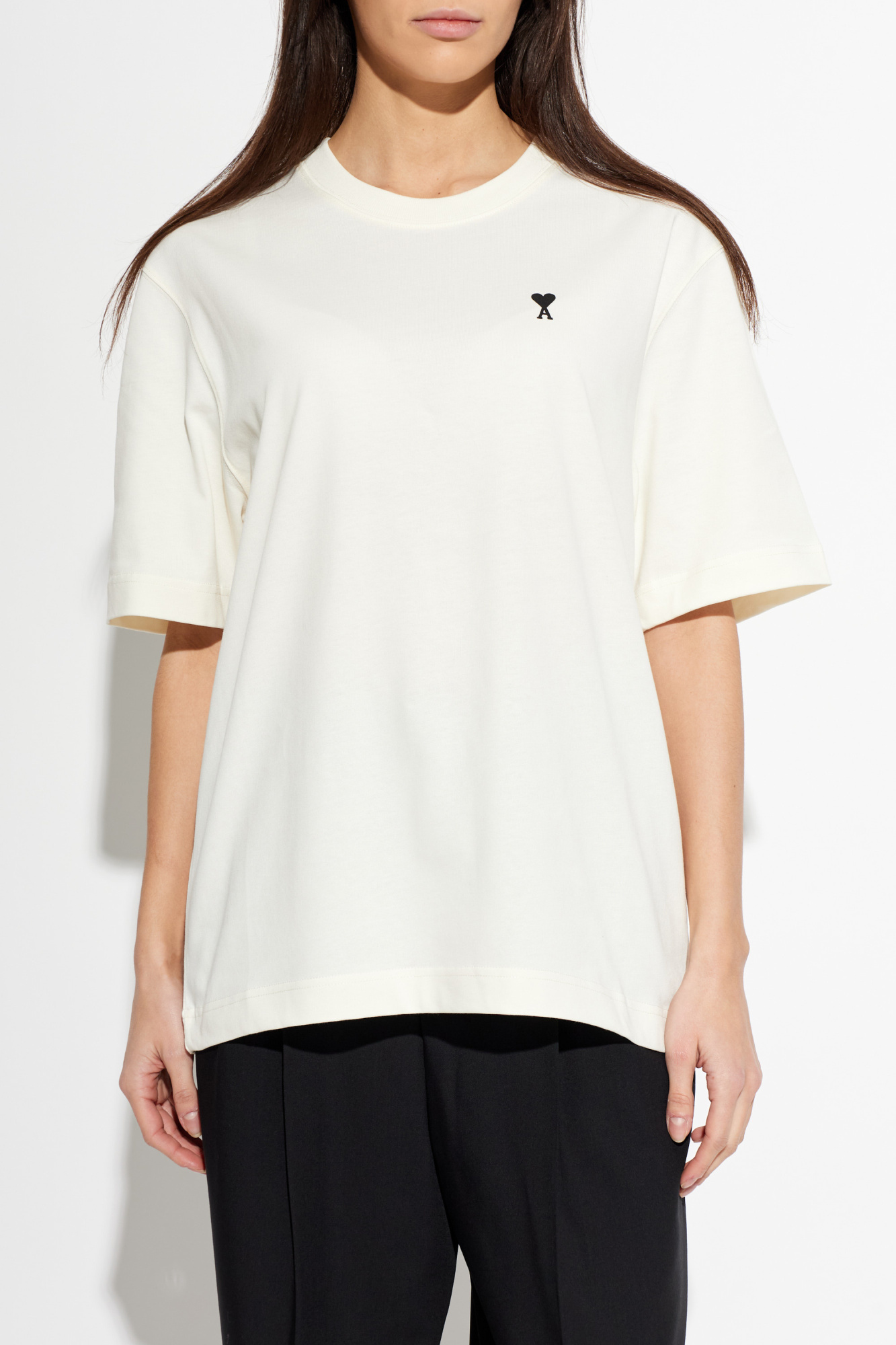 たま！！未使用タグ付！ami alexandre mattiussi M Ami Alexandre Mattiussi T-shirt with print | Women's | Vitkac